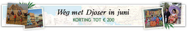 Vertrek in juni met korting. Korting oplopend tot &eur; 250. Vertrek in juni met korting. Korting oplopend tot &eur; 250.
